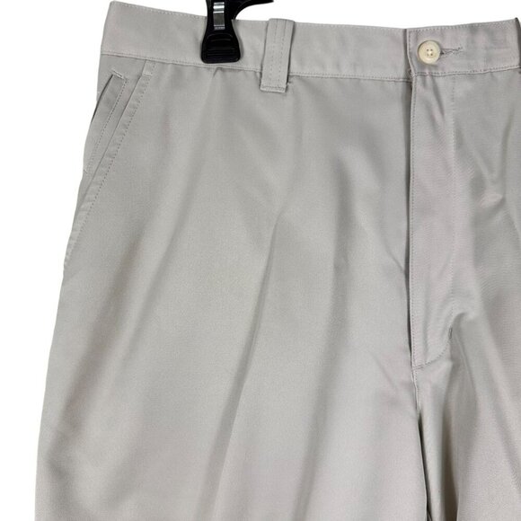 PGA Tour Men's Light Beige Golf Shorts Size 36 Zip Fly Pockets - Picture 2 of 8